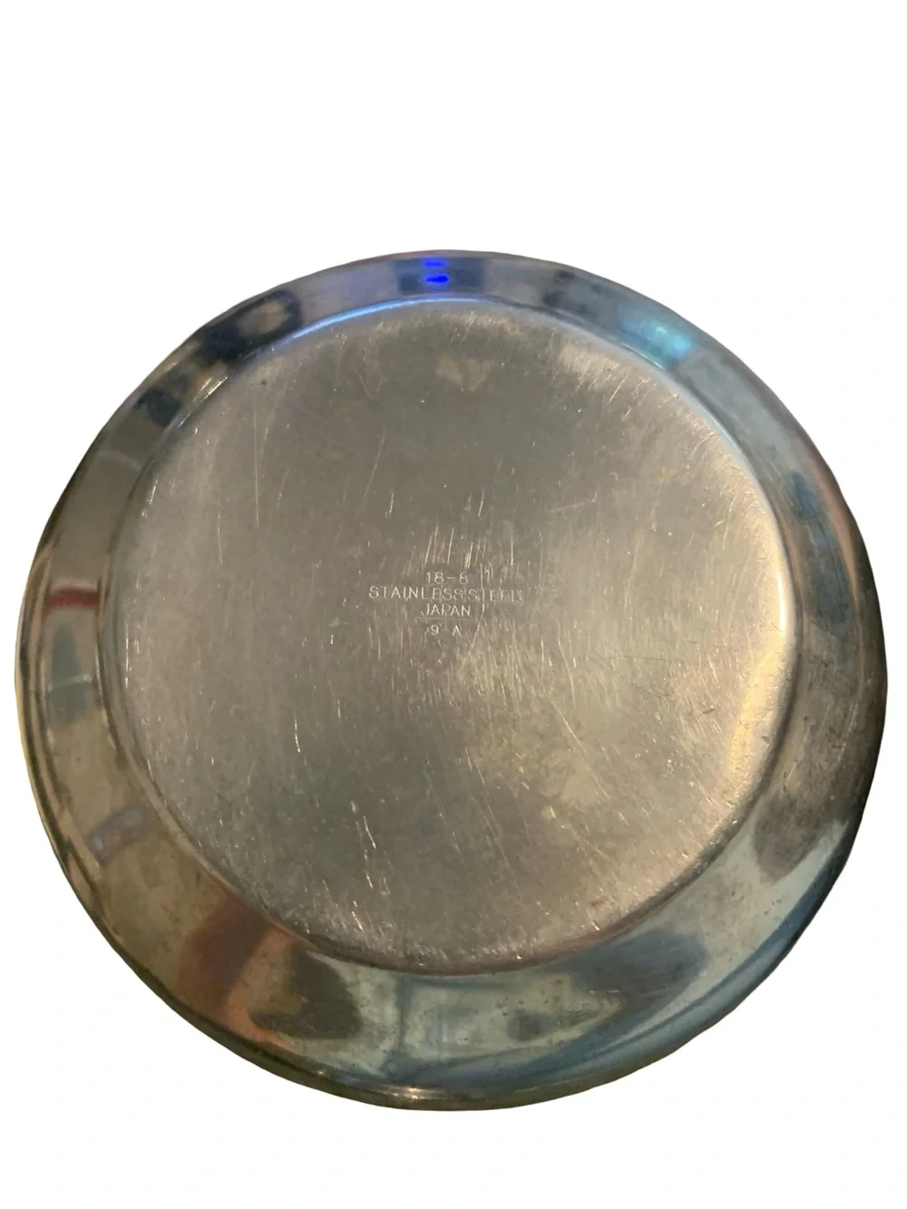 Vintage Stainless Steel Vacuum Double Wall Bowl & Lid Made In Japan 18-8
